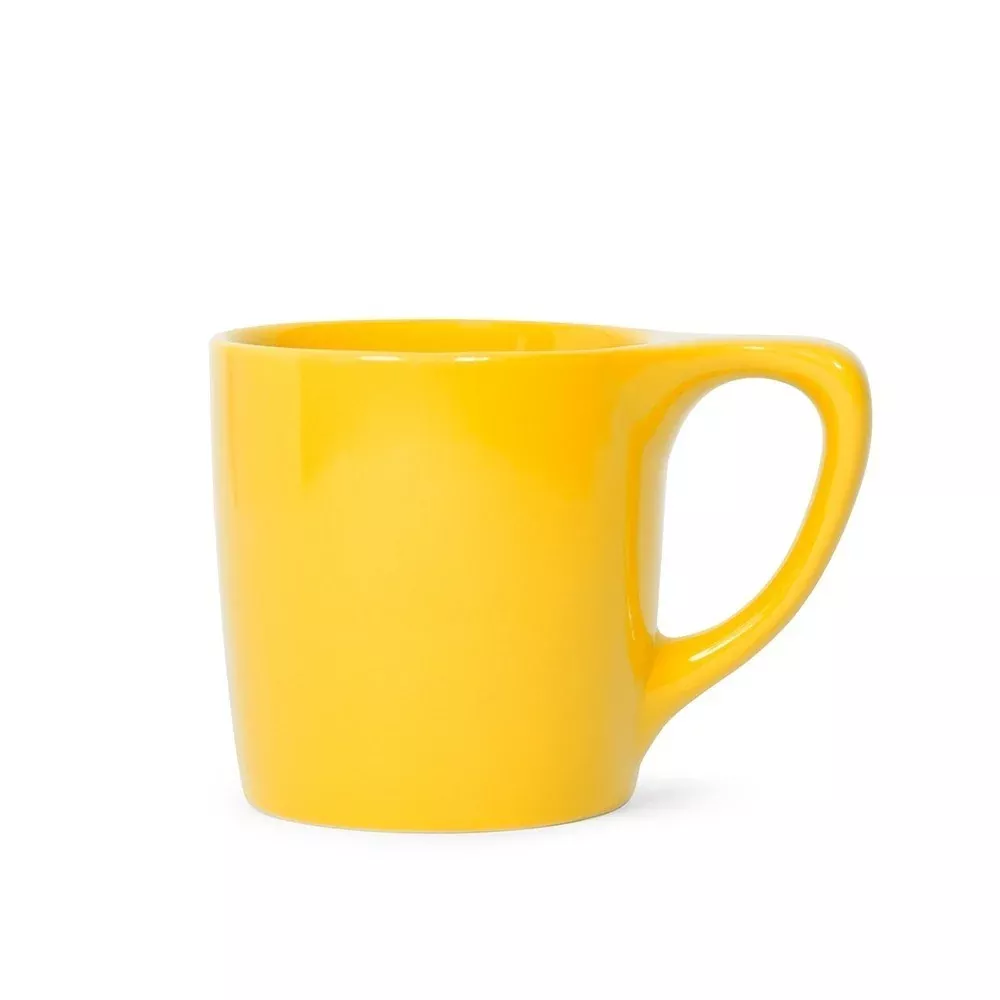 10oz Lino Diner Coffee Mug - Canary