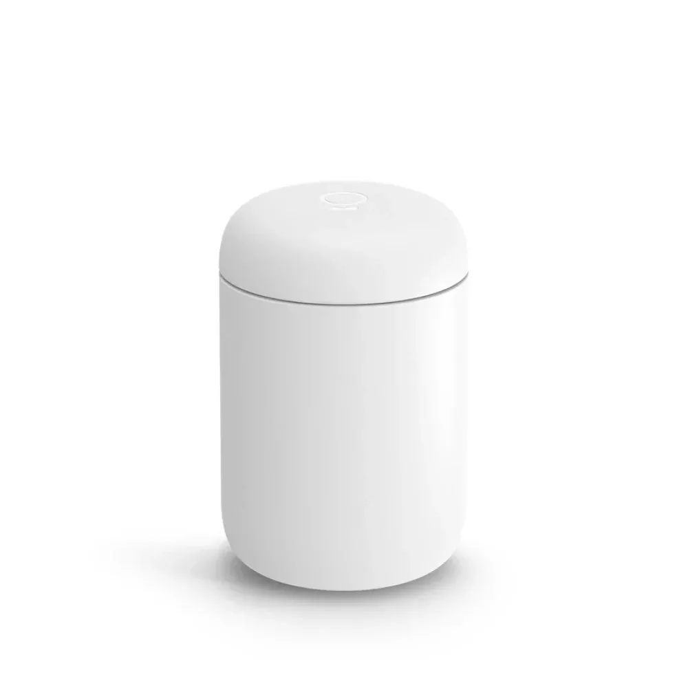 12 oz Carter Wide Travel Mug - White