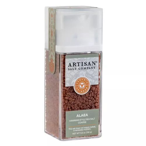 Alaea Red Hawaiian-Style Sea Salt Coarse - Grinder, 156g