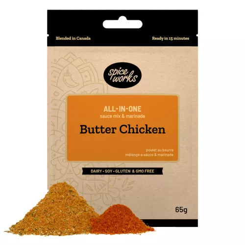 All-In-One Butter Chicken Spice Mix & Marinade, 65g