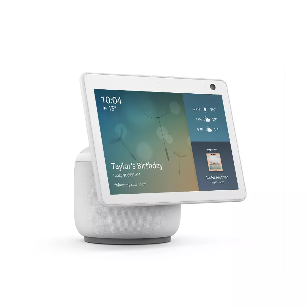 Amazon Echo Show 10 – Glacier White