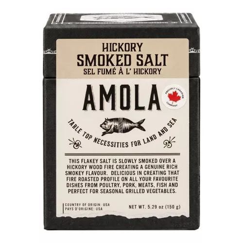Amola - Hickory Smoked Salt, 150g