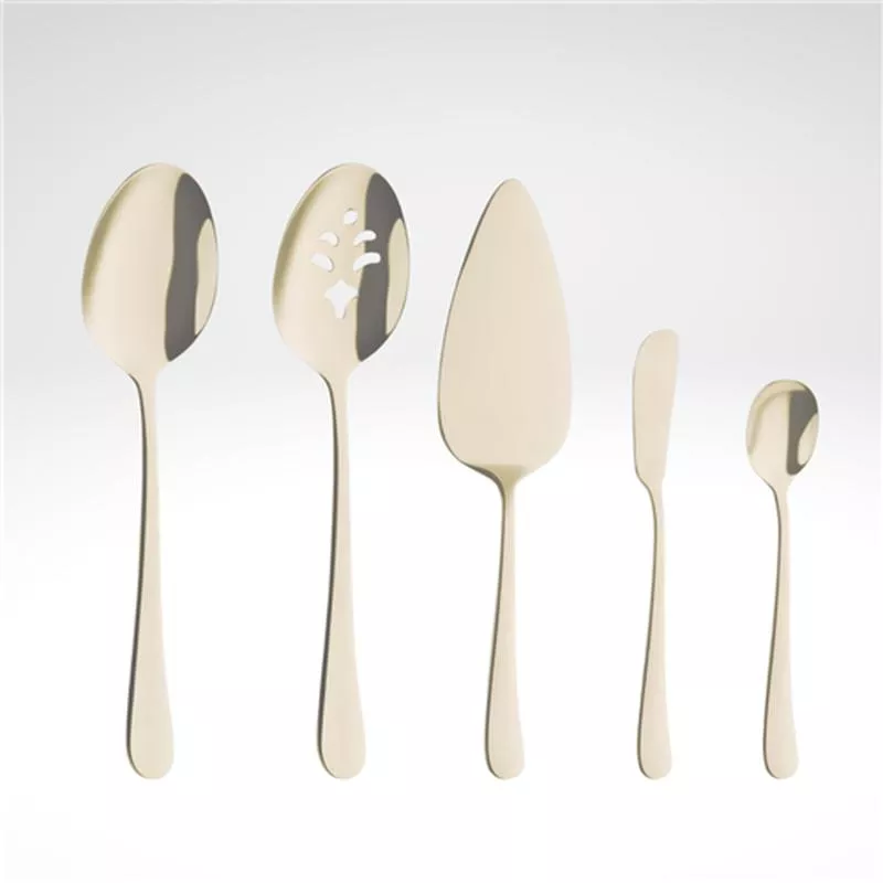 “Austin” Serving Set, Champagne, 5pcs