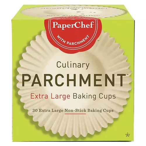 Baking Cups Non-Stick Parchment - X-Large, 30-cups