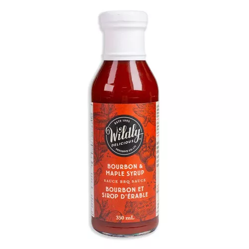 BBQ Sauce - Maple Syrup & Bourbon, 350ml