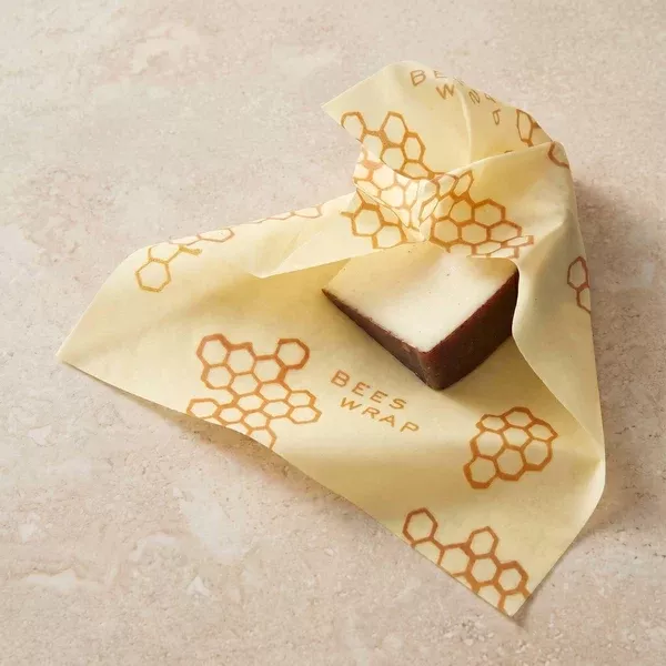 Bee's Wrap Medium Reusable Beeswax Food Wrap - Honeycomb
