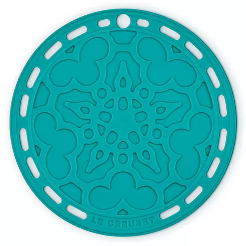 Blue Riviera Silicone French Trivet, 20-in