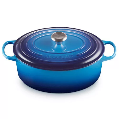 Blueberry Oval Dutch Oven, 6.3L