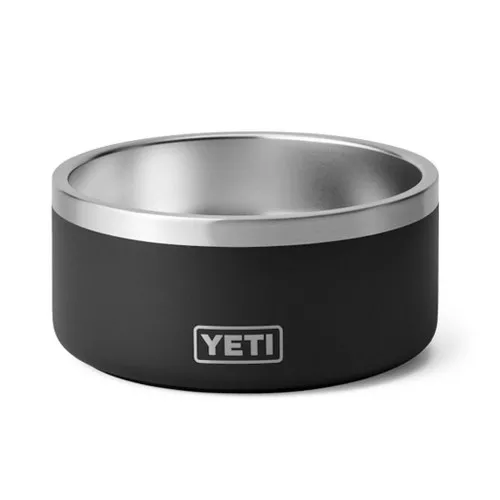 Boomer 4-Cup Dog Bowl, Black