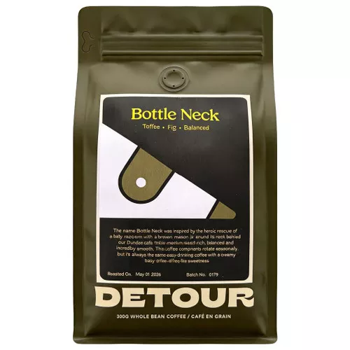 Bottle Neck - Whole Coffee Bean, 300g