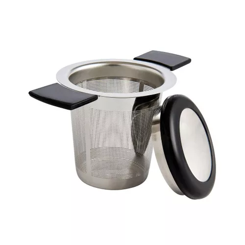 Brew in Mug Tea Infuser with Lid - Stainless Steel