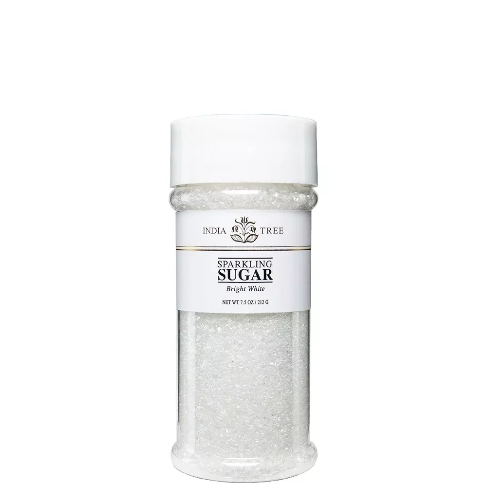 Bright White Sparkling Sugar | 7.5oz