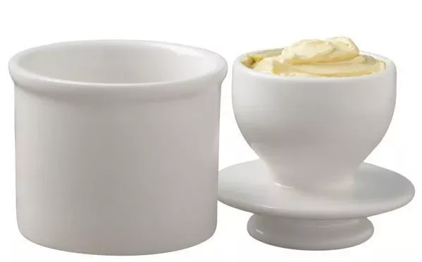 Butter Keeper Porcelain Round