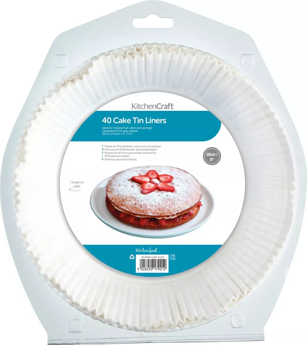 Cake Tin Liners // 8"