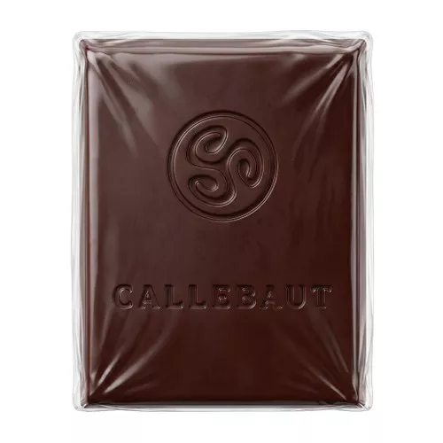 Callebaut Couverture Semi Sweet Dark Chocolate - Block, 485g
