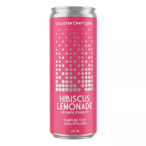 Callister - Hibiscus Lemonade Sparkling Soda, 355ml