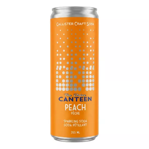 Callister - Peach Sparkling Soda, 355ml