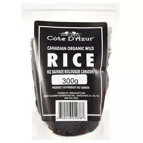 Canadian Wild Rice - Organic, 300g
