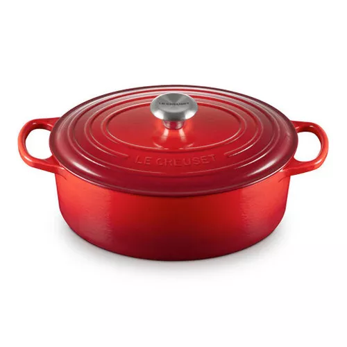 Cerise Oval Dutch Oven, 4.7L
