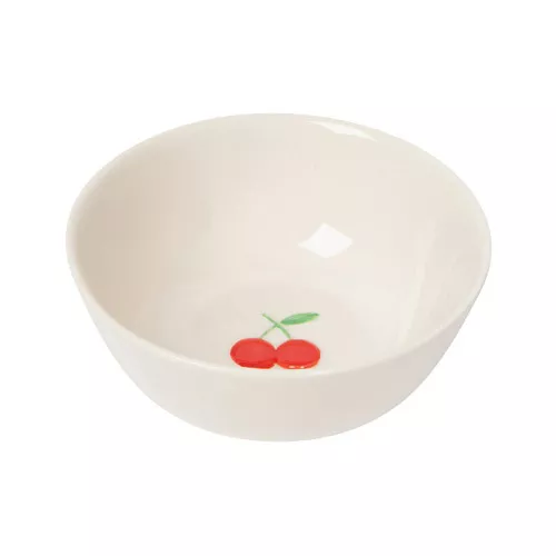 Cherry Embossed Bowl - Stoneware, 4.75-in