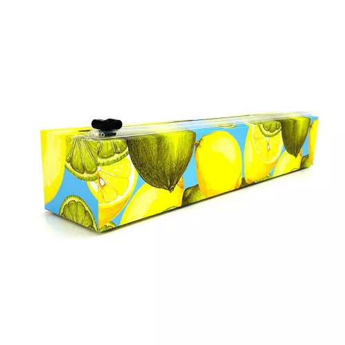 ChicWrap Plastic Wrap Dispenser -Lemon, 12" x 250'