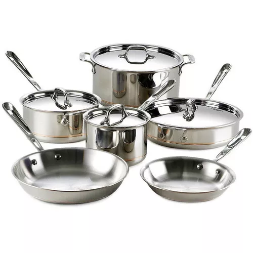 Cookware Set - Copper Core 5-Ply, 10 Piece