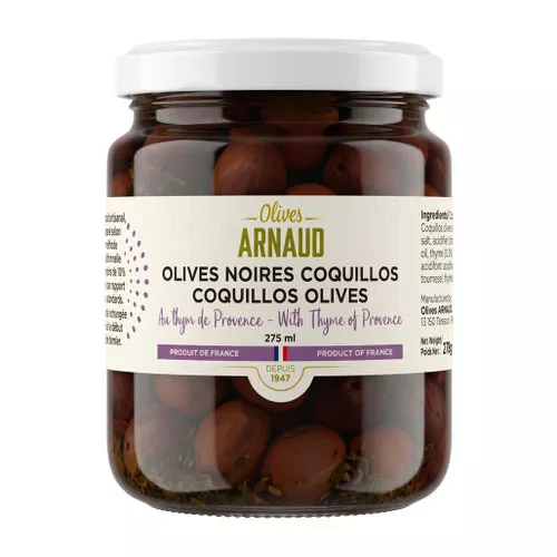 Coquillos Olives with Thyme of Provence, 275ml