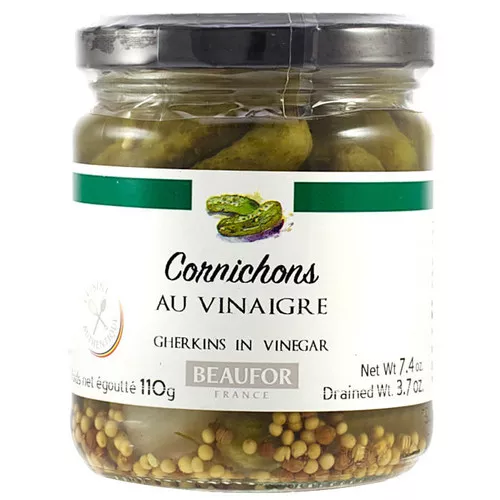 Cornichons au Vinaigre, 210g