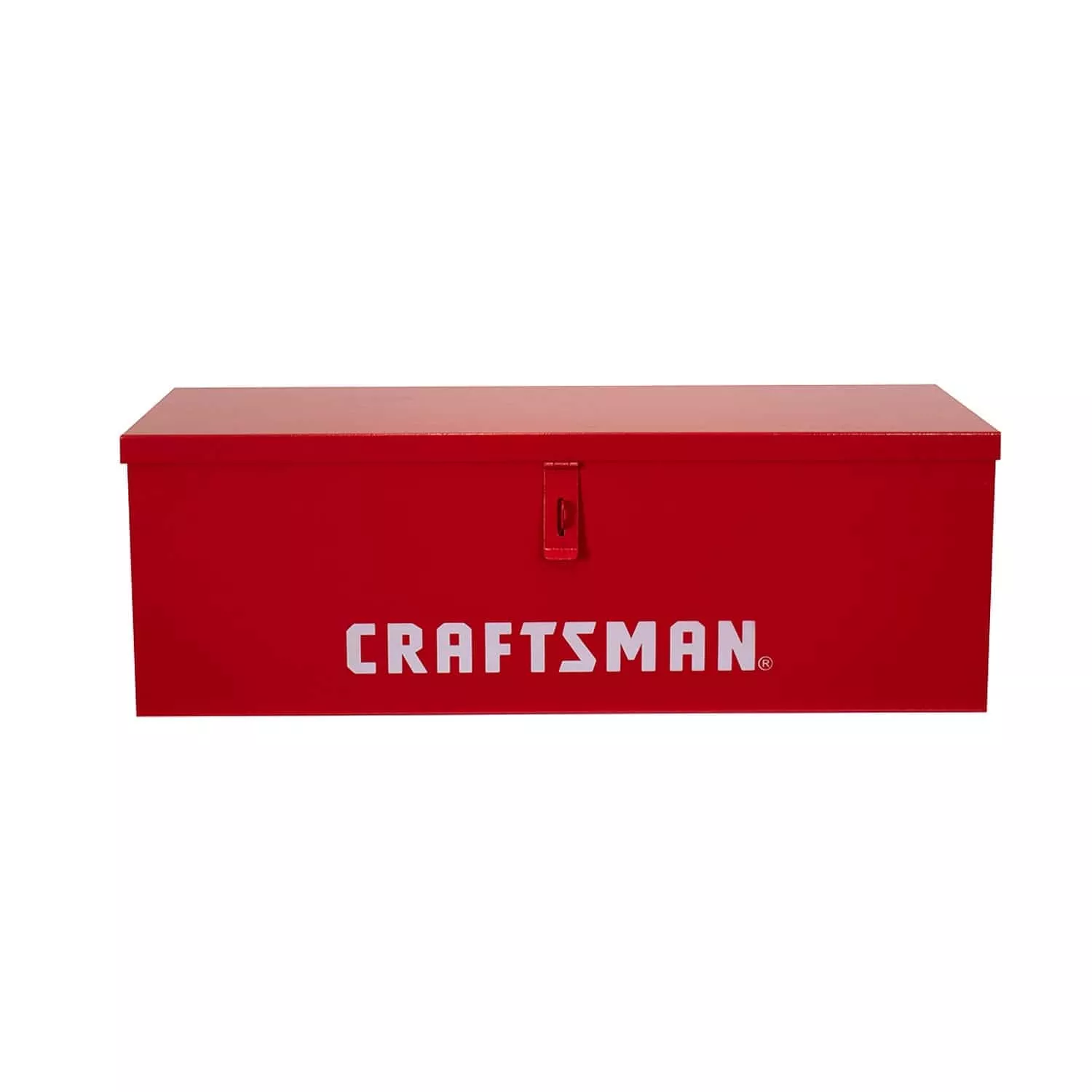 CRAFTSMAN Portable Tool Box 30.12-in Red Steel Lockable Tool Box