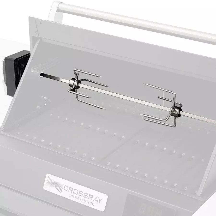 Crossray Rotisserie Kit for eXtreme Electric BBQ