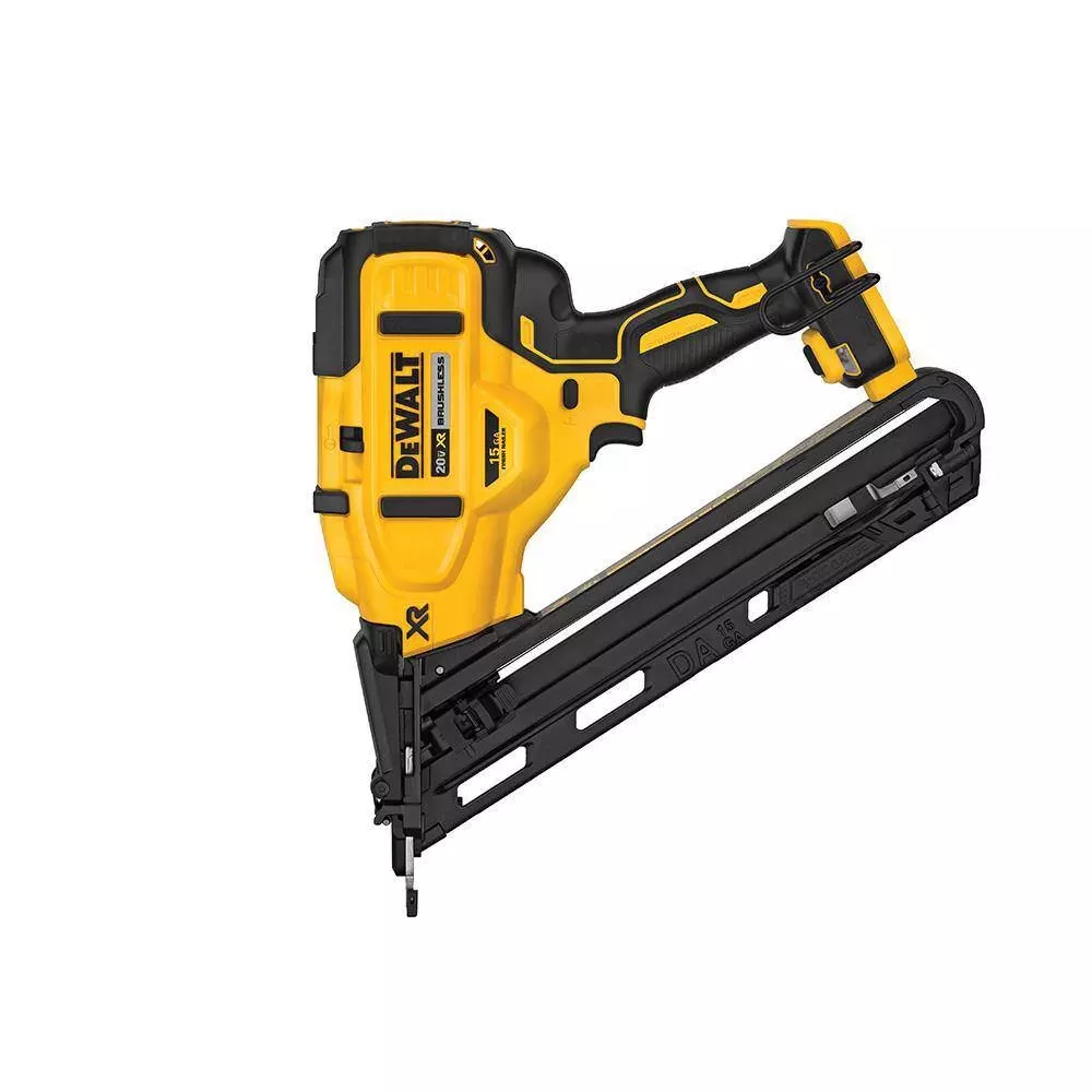 DEWALT DCN650B 20V MAX XR Lithium-Ion Cordless 15-Gauge Angled Finish Nailer (Tool Only)