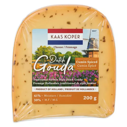 Dutch Gouda - Spiced Cumin, 200g ❆