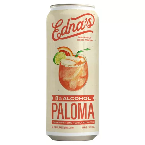 Edna's Paloma Cocktail - Non-Alcoholic, 355ml