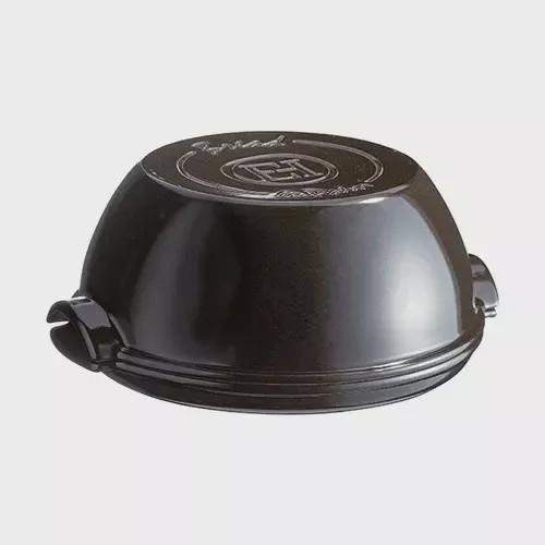 Emile Henry Charcoal Round Bread Baker 5.2L