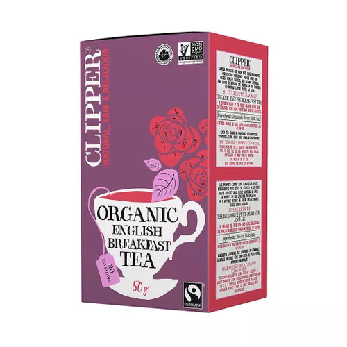 English Breakfast - Organic Tea, 20 Bags
