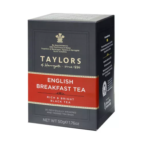 English Breakfast Tea - Tea Bag, Box of 20