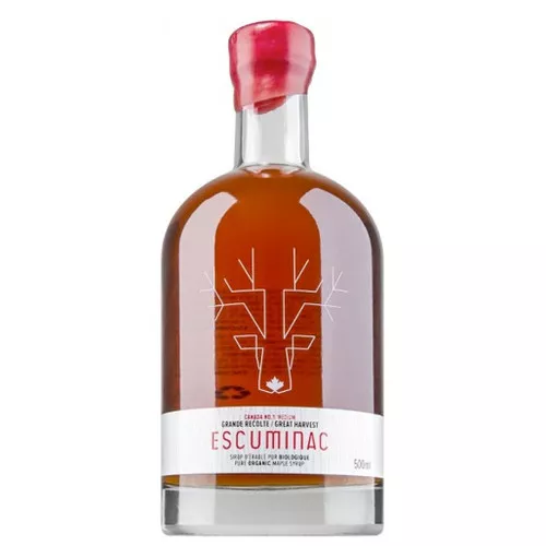 Escuminac Organic Maple Syrup - Great Harvest, 500ml