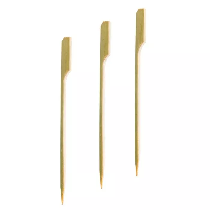 Flat Bamboo Skewers, 7in (Pack of 100)