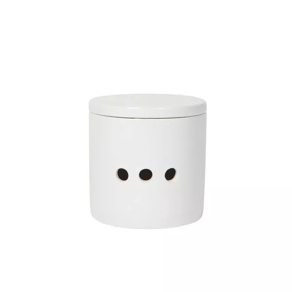 Garlic Keeper Matte White(Stoneware)