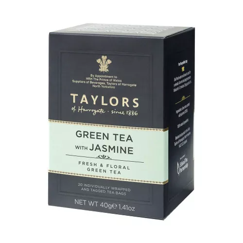 Green Tea with Jasmine - Tea Bag, Box of 20