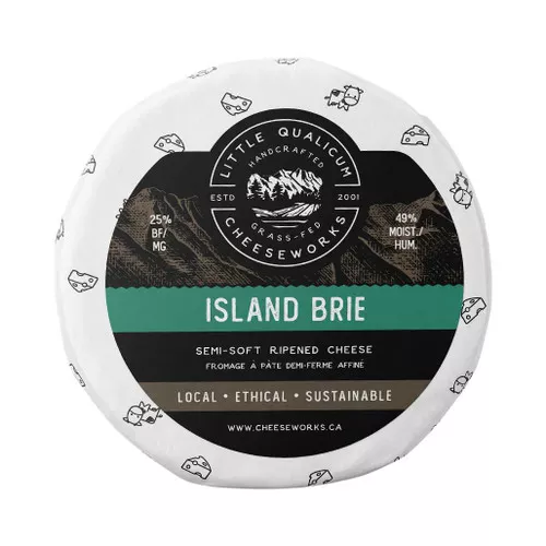 Island Brie - Semi-Soft Ripened Cheese, 220g ❆