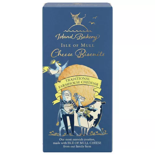 Isle Of Mull - Farmhouse Cheddar Cheese Biscuits, 100g
