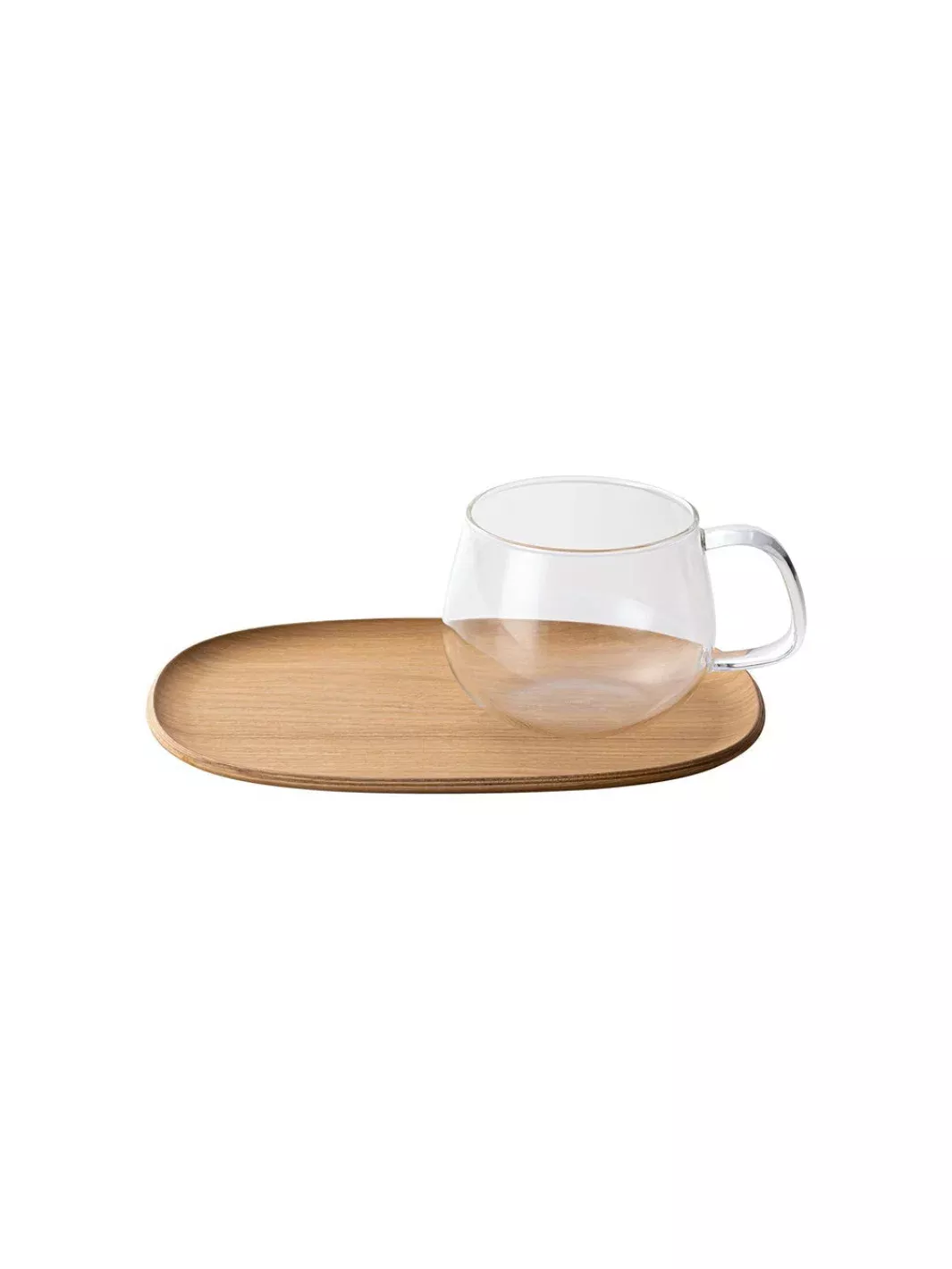 KINTO UNITEA Cup and Willow Tray (210x145mm/8.4x5.8in)