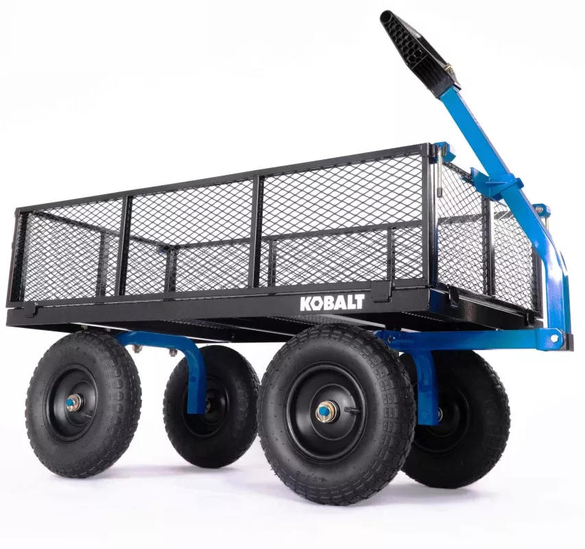 Kobalt Heavy 6-cu ft Steel Yard Cart