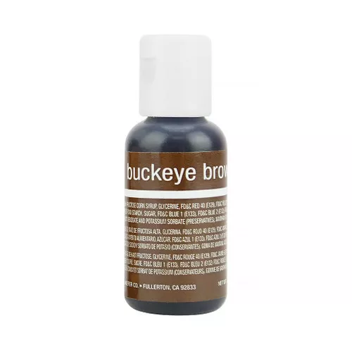 Liqua-Gel Food Colouring - Buckeye Brown, 20g