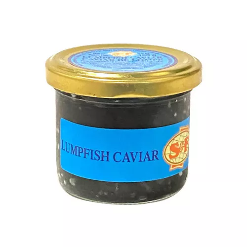 Lumpfish Caviar - Black, 100g ❆