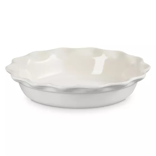 Meringue Heritage Pie Dish - Stoneware