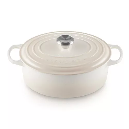 Meringue Oval Dutch Oven, 4.7L