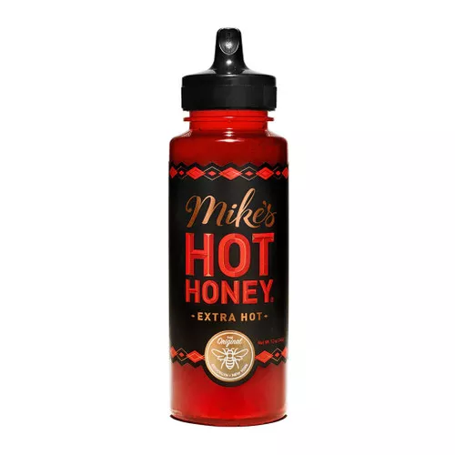 Mike's Hot Honey Extra Hot - Squeeze Bottle, 12oz