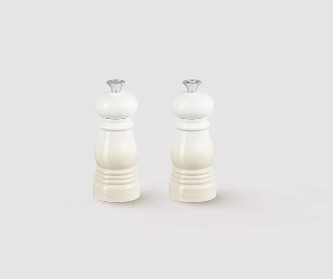 Mini Salt & Pepper Mill Set, Meringue